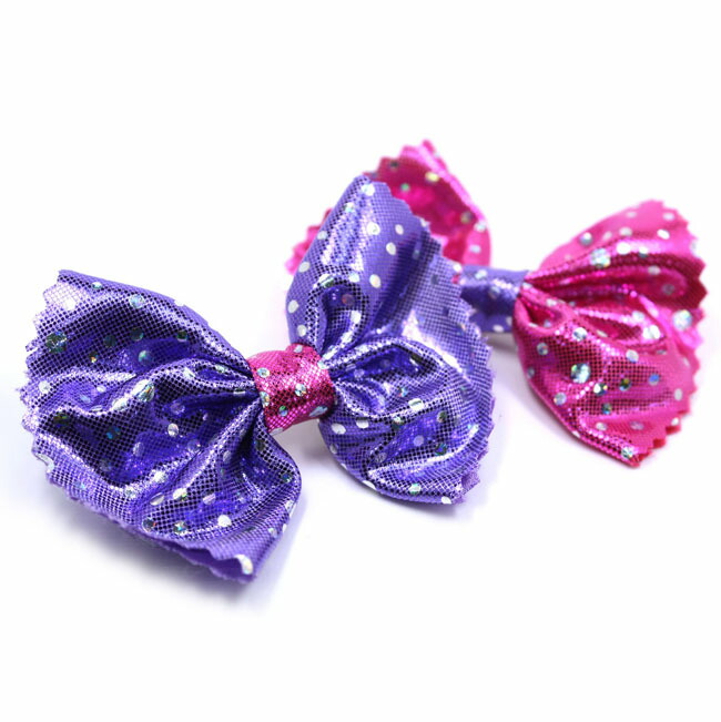 Heroinestyle Kirakirametallick Ribbon Clip Hair Clip Hairclip