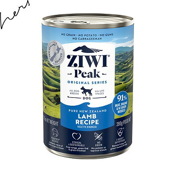 ジウィピーク ZiwiPeak ドッグ ラム缶 390g x12缶+プレゼント選択｜ドッグカフェハーズ
