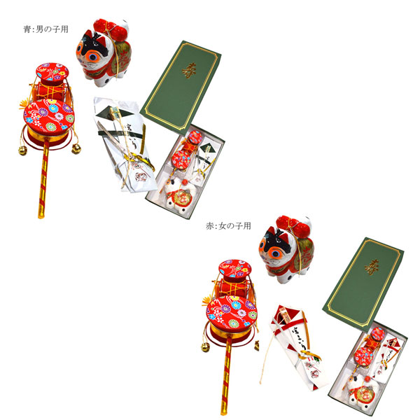 660円offセール限定 犬張子 お宮参り用 セット 3点