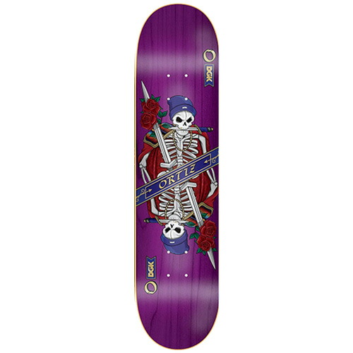 DGK ディージーケー KINGDOM CHAZ ORTIZ 8.1インチ SKATEBOARD スケートボード スケボー デッキ[セ]画像