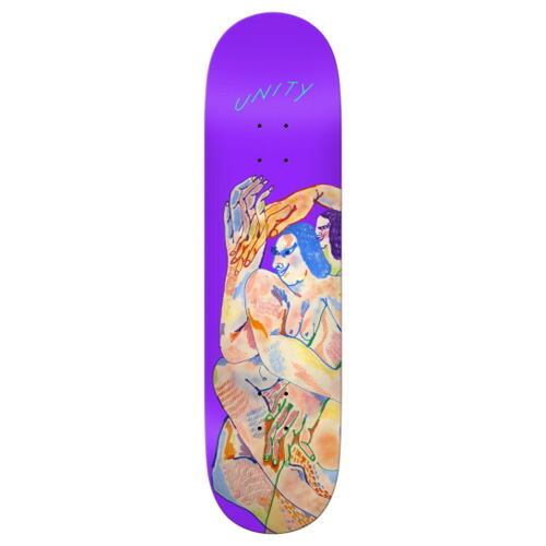 UNITY ユニティ HEAVY TEAM 8.25インチ SKATEBOARD スケートボード スケボー デッキ [セ]｜ヘスター