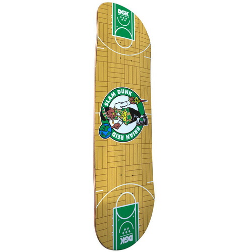 DGK ディージーケー SLAM DUNK BRIAN REID 7.8インチ SKATEBOARD スケートボード スケボー デッキ セ画像