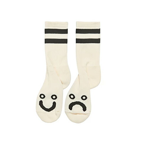 Polar Happy Sad Long Socks Brand New Black One size fits all