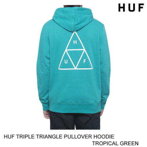 huf hoodie triangle