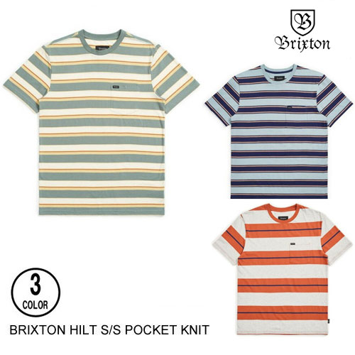 楽天市場】BRIXTON Hilt S/S Pocket (ブリクストン Tシャツ