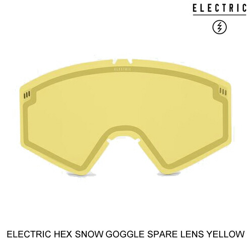 楽天市場】ELECTRIC エレクトリックゴーグル アジアンフィット EGX SNOW GOGGLE SPARE LENS YELLOW GREEN  スノーボード ゴーグル スペアレンズ [セ] : ヘスター