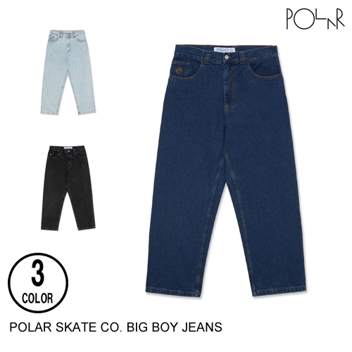 楽天市場】POLAR SKATE CO. ポーラー BIG BOY JEANS 2色 M-XL デニム 