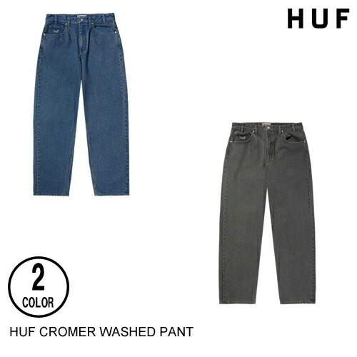 1796 HUF CROMER WASHED ハフ デニム パンツ 30インチ HUF - 1796 HUF CROMER WASHED ハフ デニム パンツ 30インチの