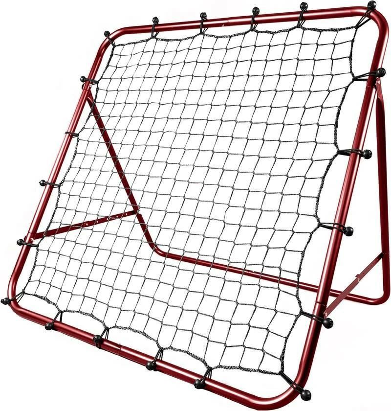 リバウンドネット サッカー 野球 100cm*103cm室内 屋外兼用 野球トレーニング クレイジーキャッチ サッカー トレーニング グッズ リバウ