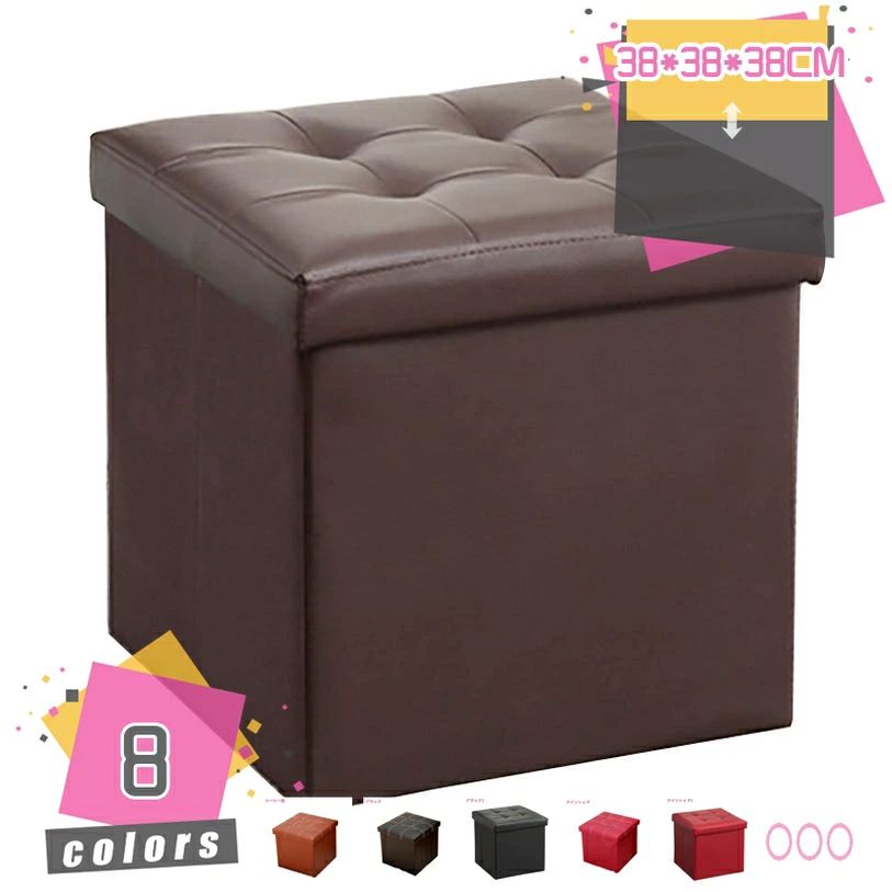 収納スツール スツール 収納ボックス オットマン 3WAY 折りたたみ 座面取り外し可能 耐荷重150kg 椅子 腰掛け オフィスチェア チェア デ