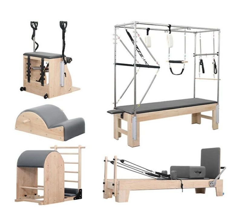 ピラティス大型器具五点セット ピラティスキャデラック ラダーバレル フレックスバレル リフォーマーピラティス ピラティスチェア ピラ