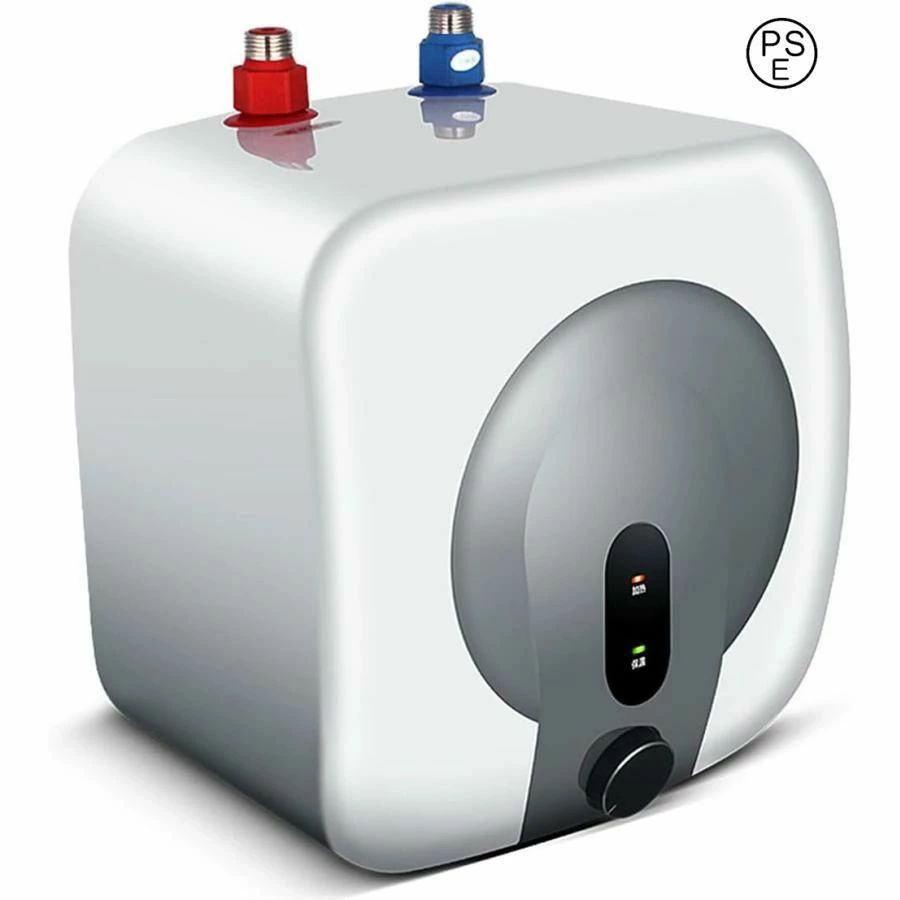 電気給湯器 電気温水器 ミニ小型電気温水 インスタント 温水器5分速度加熱 瞬間湯沸かし器110V 1500W 8L大容量 過熱保護 水温30℃?65℃