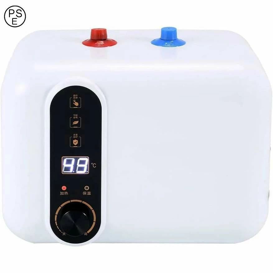 電気給湯器 給湯器 110V 10L小型電気温水器 30℃~75℃ 調節可電気温水蛇口 過熱保護 節電 節水 水力分離 コンパクトで 取り付けやすい