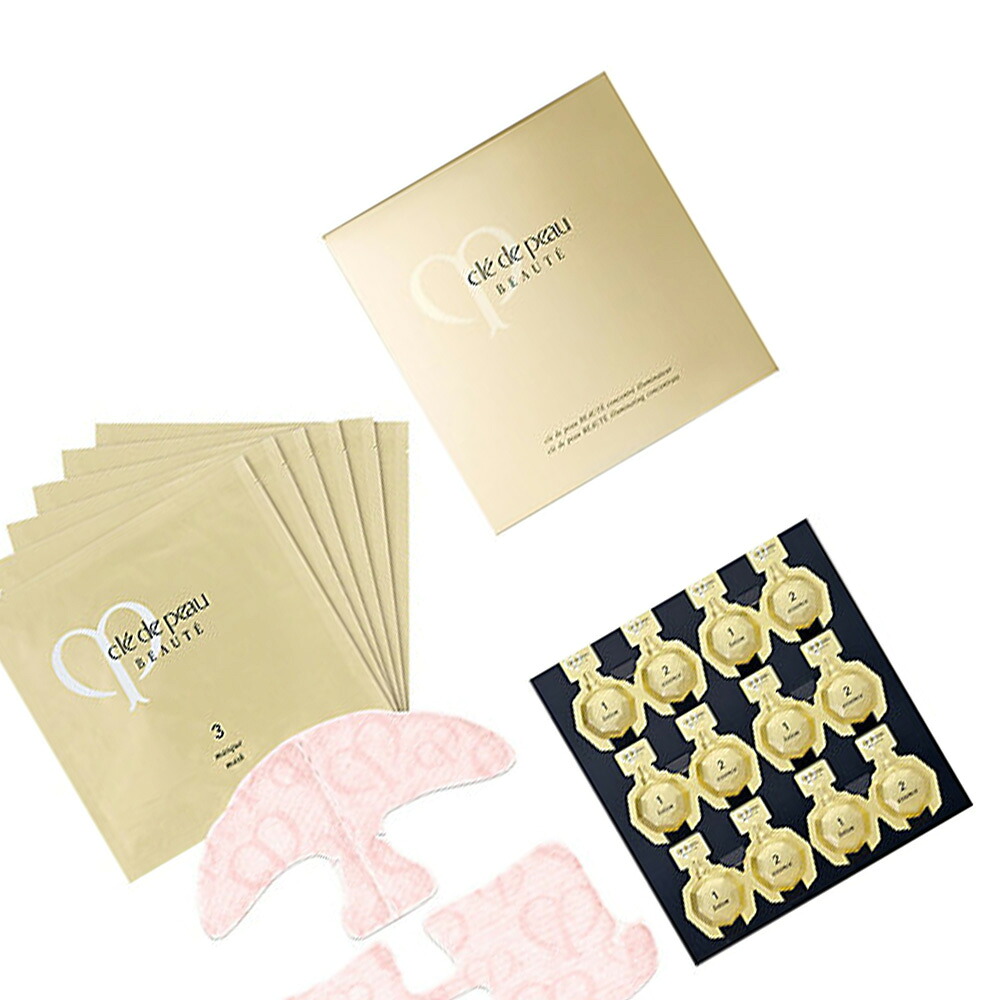 cl・・ de peau BEAUT・・　クレ・ド・ポー ボーテ コンサントレイリュミナトゥール　（６セット入）6セット入／パック・マスク