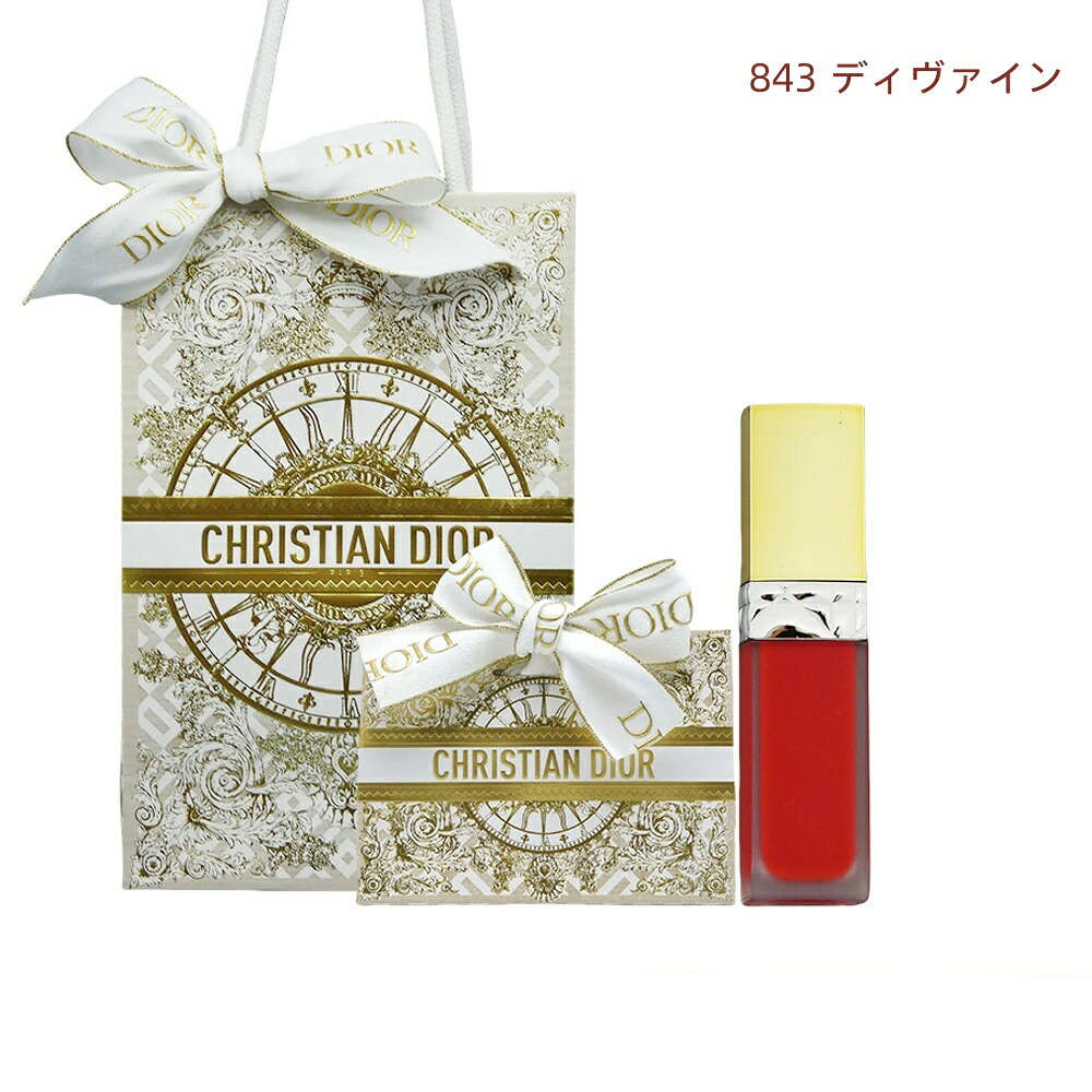 #843 ディヴァイン 2024/11/1 発売 ディオール DIOR ルージュ ディオール フォーエヴァー リキッド シークイン 限定6種 ディオール2024年クリスマスコスメ （数量限定品）ギフト プレゼント ディオール ギフト ラッピング 済ショッパー付 母の日