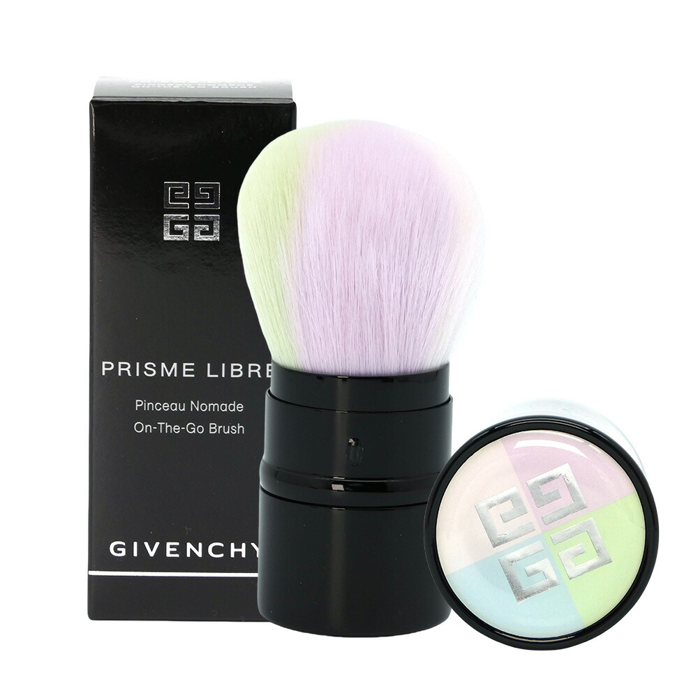 ジバンシィ　ノベルティ　・レザーメイクブラシケース GIVENCHY 並行輸入品 ジバンシー 手帳型ケース付きメイクブラシ3本