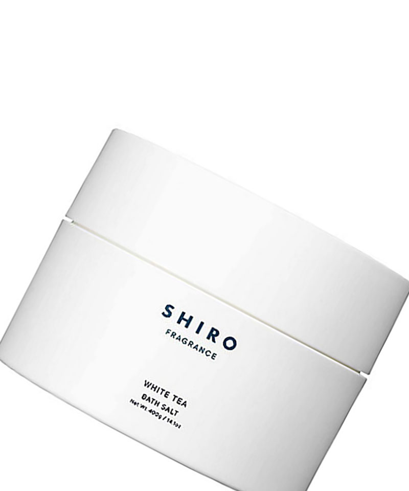 SHIRO/ シロ ホワイトティー　バスソルト 400g／入浴料
