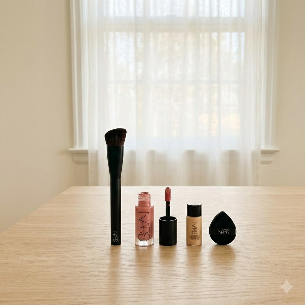 2026/7/23 発売 NARS ナーズ リキッドブラッシュＯＲＧＡＳＭ＆チークブラシキット（限定キット） 数量限定｜アカネSHOP店