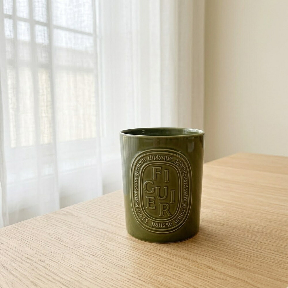 ディプティック(diptyque) ラージ キャンドル フィギエ 600g/燃焼時間約90時間/キャンドル|アカネSHOP店