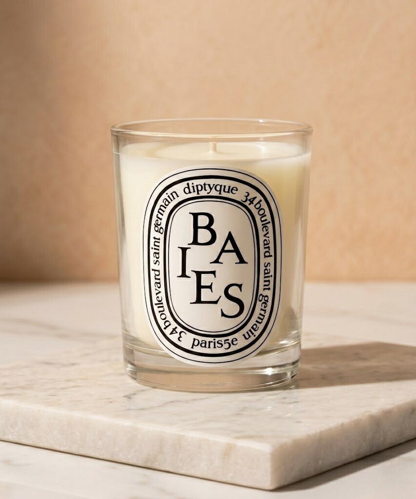 ディプティック（diptyque） クラシック キャンドル べ 190g／燃焼時間約50時間／キャンドル