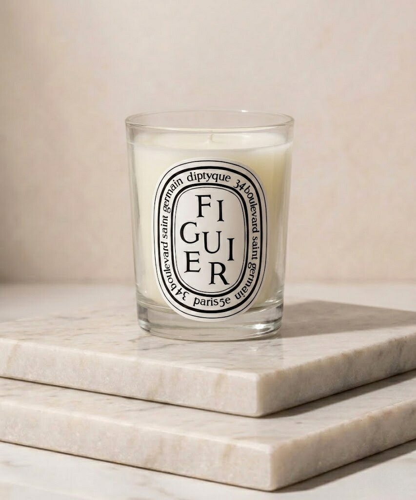 ディプティック（diptyque） クラシック キャンドル フィギエ 190g／燃焼時間約50時間／キャンドル