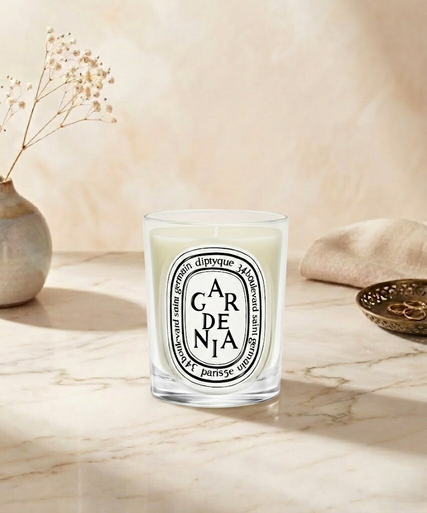 ディプティック（diptyque） クラシック キャンドル ガーデニア 190g／燃焼時間約50時間／キャンドル