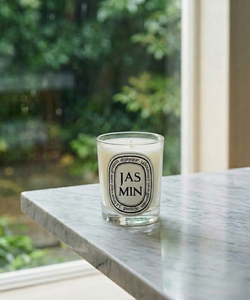 ディプティック（diptyque） クラシック キャンドル ジャスミン 190g／燃焼時間約50時間／キャンドル