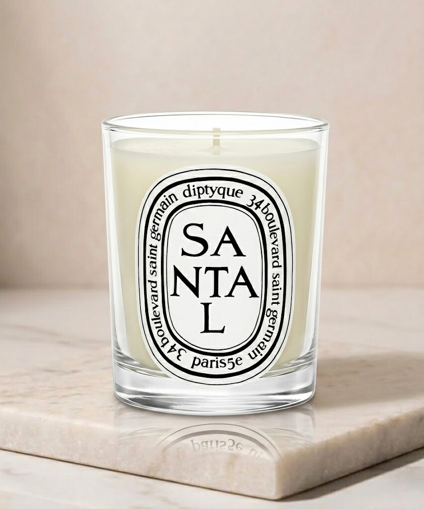 ディプティック（diptyque） クラシック キャンドル サンタル 190g／燃焼時間約50時間／キャンドル