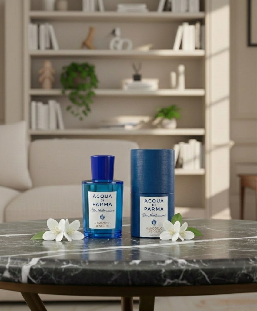 ACQUA DI PARMA（アクアディパルマ） ブルー メディテラネオ アーモンド オーデトワレ 100mL・180mL／オードトワレ