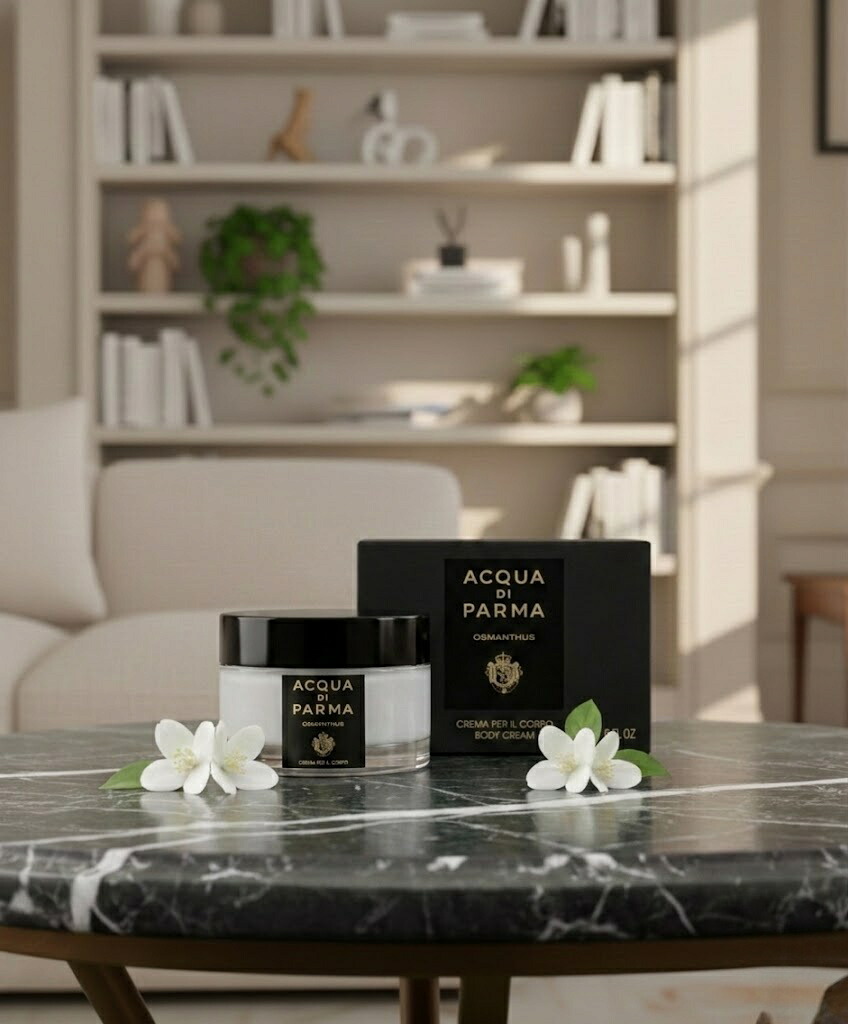 ACQUA DI PARMA（アクアディパルマ） 書き判 上半身皮膚軟化剤 オスマンサス １５０ｍＬ 150mL／上半身皮膚軟化剤