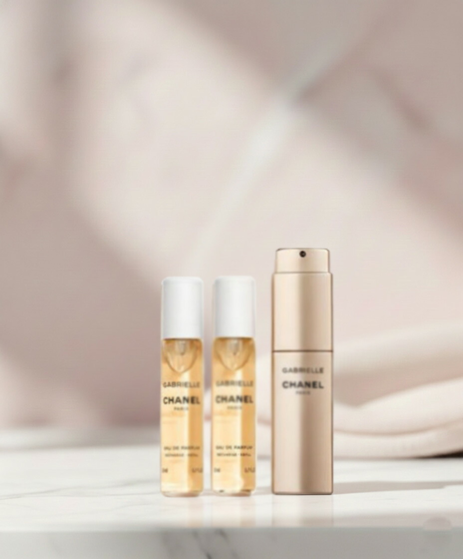 CHANEL シャネル ガブリエル　シャネル　オードゥ　パルファム　ツィスト＆スプレイ オードゥ パルファム／本品：20mL＋リフィル20mL×2本リフィル：20mL×3本