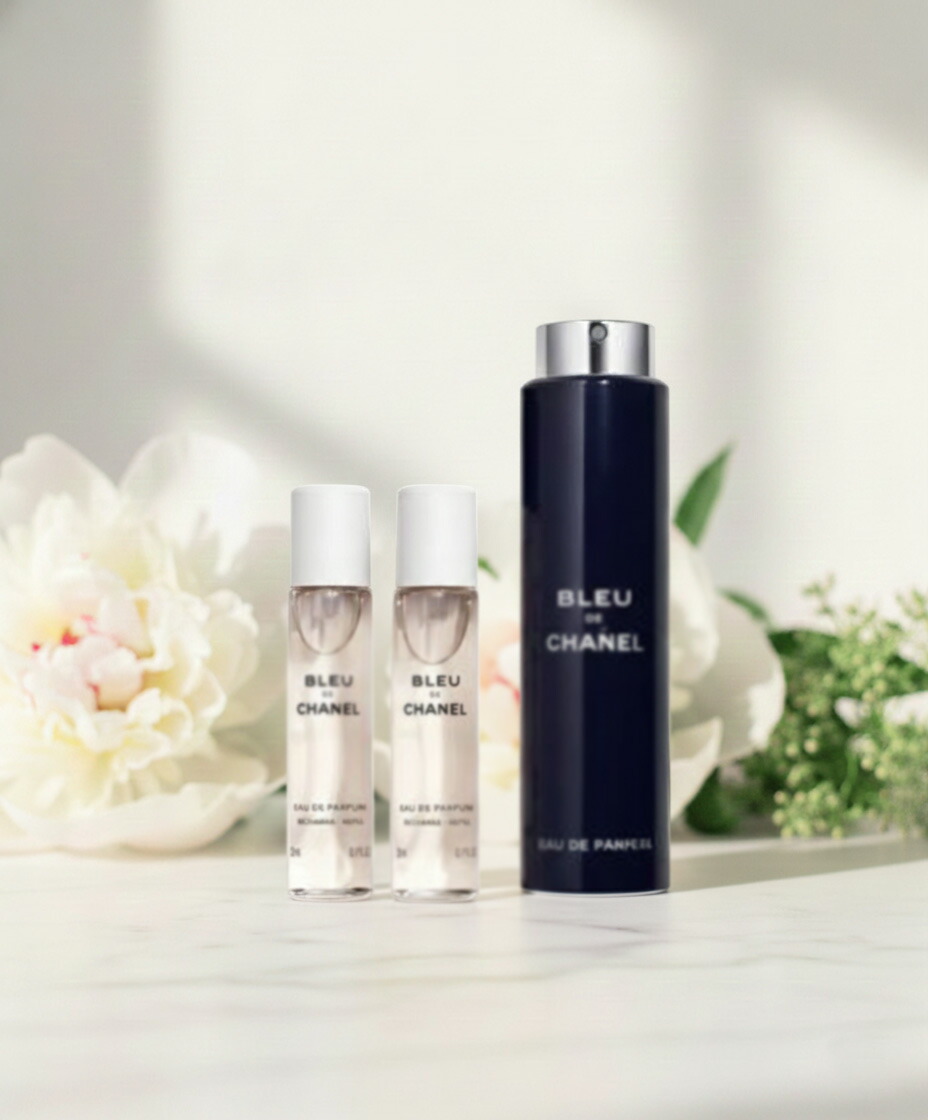 CHANEL シャネル  青み ドゥ シャネル 旅行 スプレイ（オードゥ パルファム） オードゥ パルファム／本品：20mL＋リフィル20mL×2本リフィル：20mL×3本
