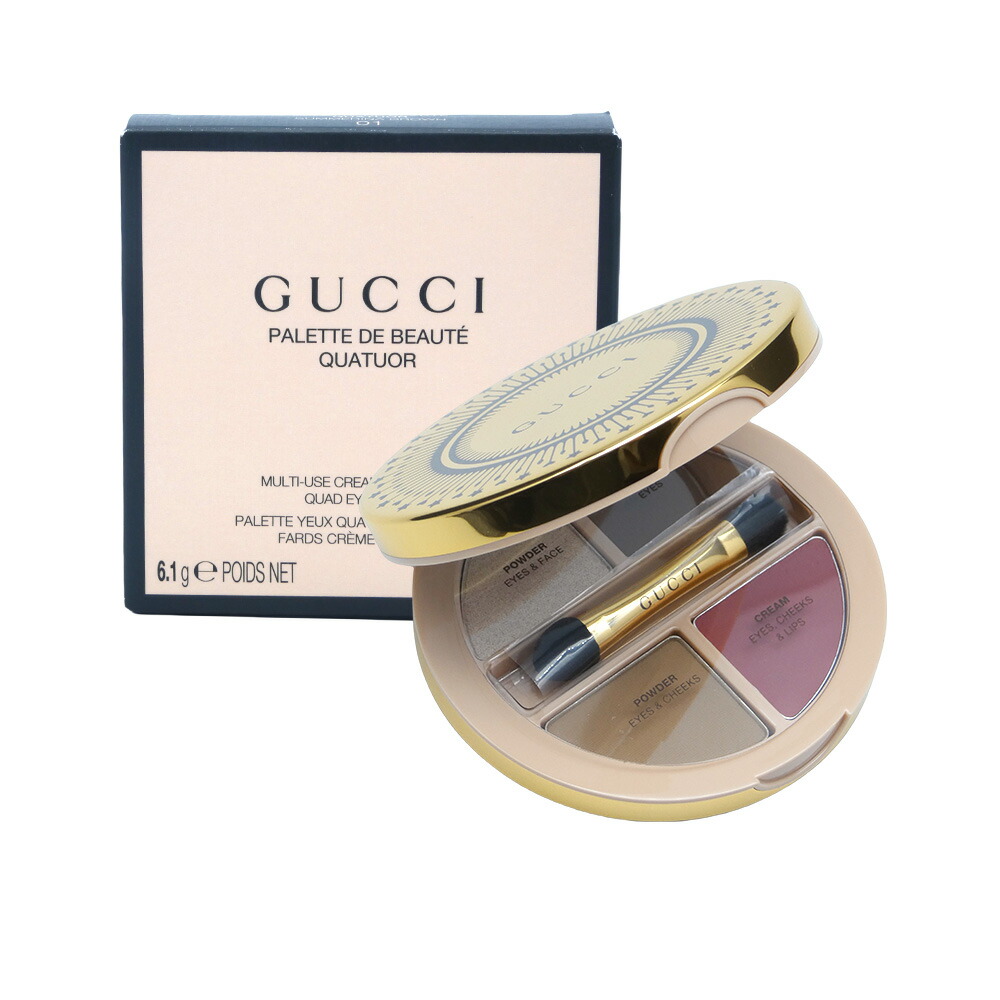 【限定値下げ】 GUCCI アイシャドウパレット 限定版 6g グッチ ビューティの新作メイクアップパレットを全色スウォッチ