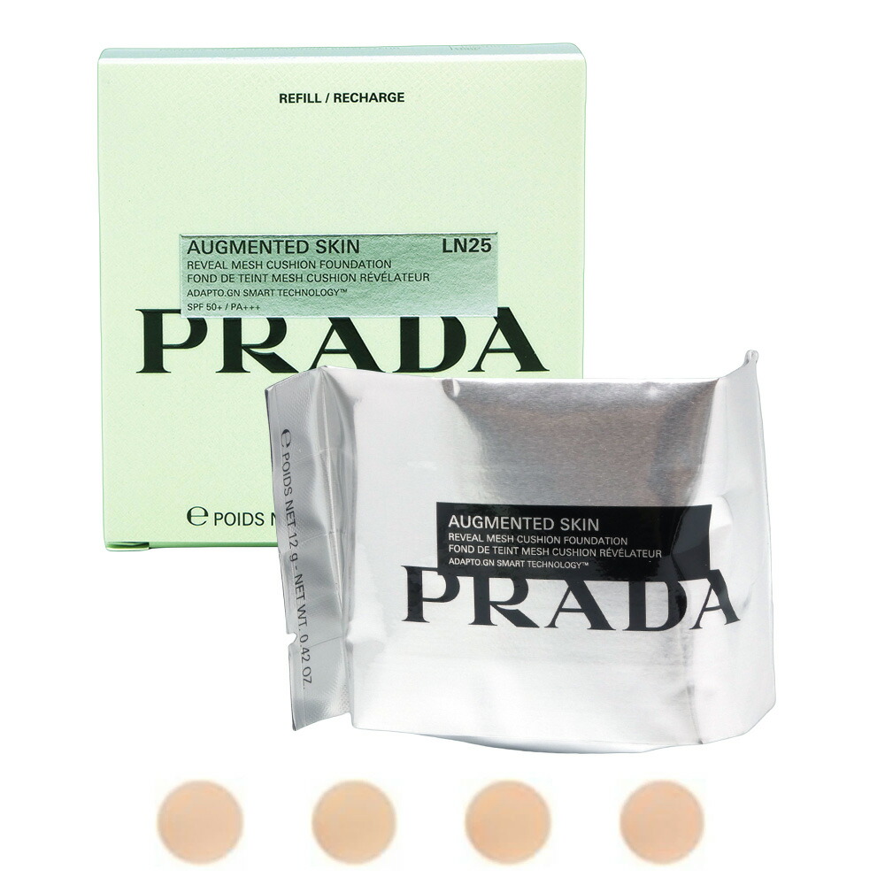ファンデーション PRADA AUGMENTED SKIN LN25 12g Ln25 - Light Neutral Prada Reveal Skin Optimizing Foundation