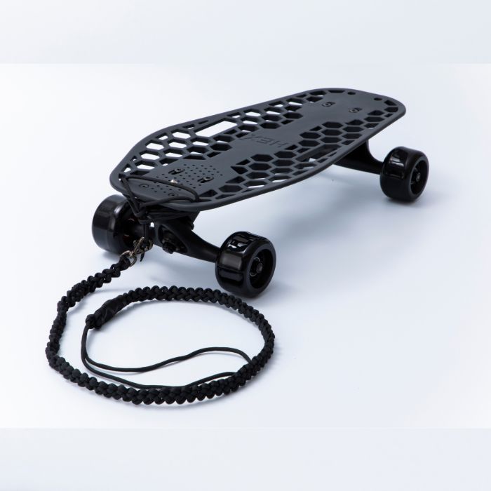 HEX リーシュコードセット 滑るゲーム盤 スケボー 黒いこと HEX-leash-SET ミニクルーザー 乗り分かりやすい 街乗り 今めかしい