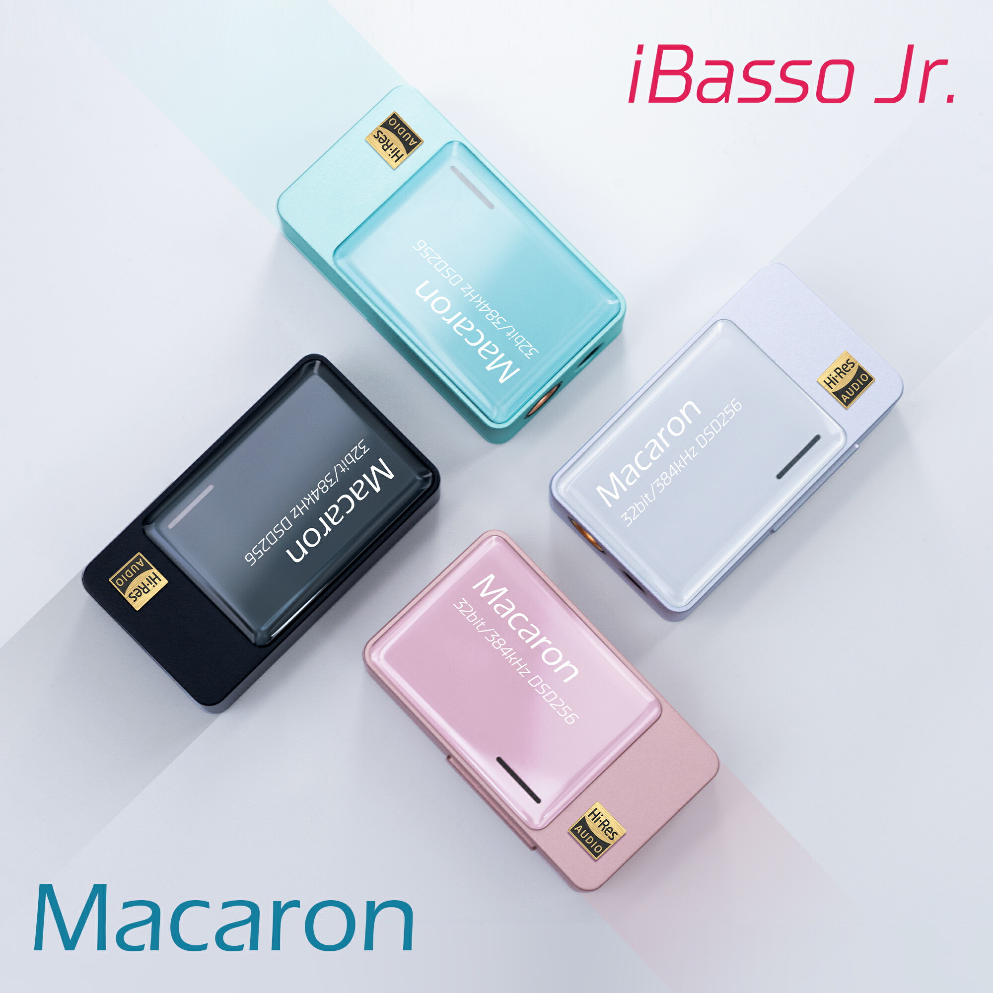【VGP2025 金賞】iBasso Jr. Macaron マカロン ミニマルポータブルDAC/AMP ヘッドフォンアンプCS43131＋CS43131 4.4粍平衡にする 3.5粍シングル挙げ句の果て USB Type-C 32bit / 384kHz Native DSD256  CtoC OTG有線テレビを嘱する ドングルdacアンプリファイアー 小型 ハイレゾ【ネコポス便さし出し】