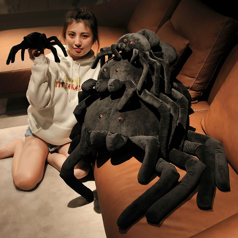 ジーニー　ハロウィン　ぬいぐるみ　くも　クモ qh22072602-1.jpg