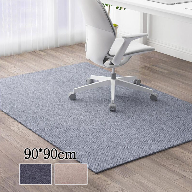 【楽天市場】送料無料【90*90cm】チェアマット フロアマット 床保護マット 滑り止め マット 厚み6mm 静音吸音 丸洗い可能カッ ト 多 ...