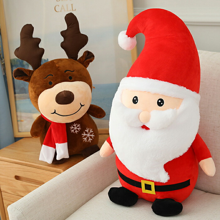 ＊R様オーダー品＊無属性ぬいぐるみ/10cm/15cm/サンタ/トナカイ Amazon.co.jp: クリスマスサンタさん ぬいぐるみサンタクロース