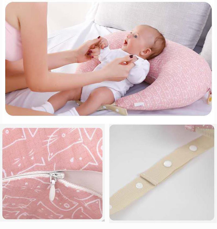 市場 送料無料 洗える マタニティ 授乳 乳児 産後 抱き枕 授乳クッション サポートクッション
