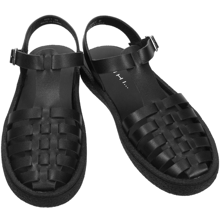 モヒ レディース グルカサンダル 黒ん坊 Mohi Gurkha Sandals Negro 2-609-1-SE 同盟罷業さあ美 グルカ サンダル 黒いこと