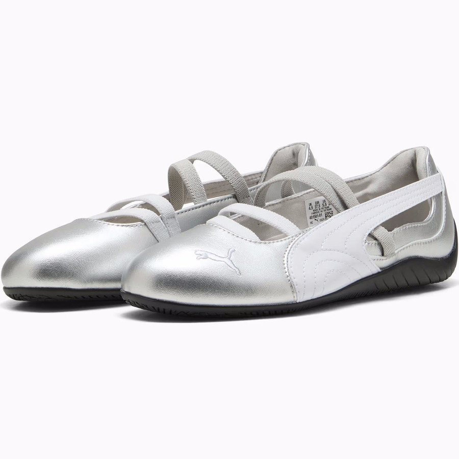 Puma ウィメンズ スピードキャット バレエ メタリック スニーカー 25cm SHEL'TTER SELECT | 【PUMA】ウィメンズ スピードキャット