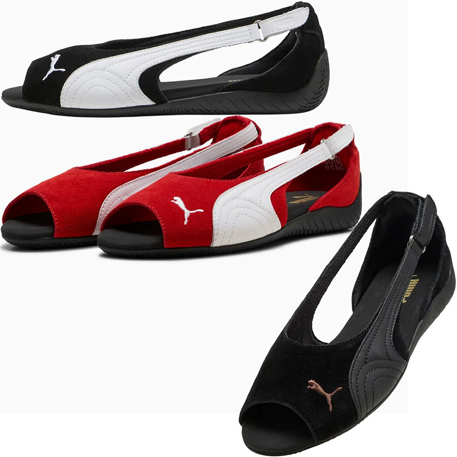 ピューマ スピードキャット サンダル Puma Speedcat Sandal レディース ウィメンズ 404839 404839_01 404839_02 404839_07 Womens 滑っこい踵