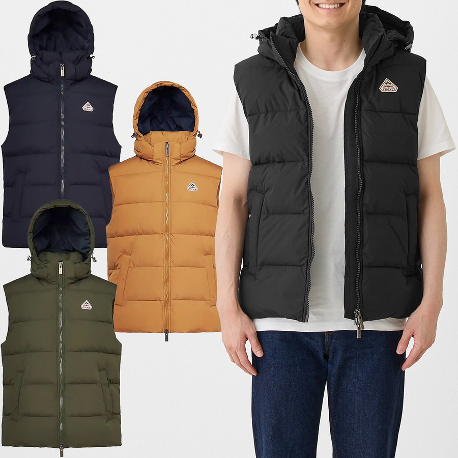 楽天市場】ピレネックス PYRENEX メンズダウンベスト スプートニック