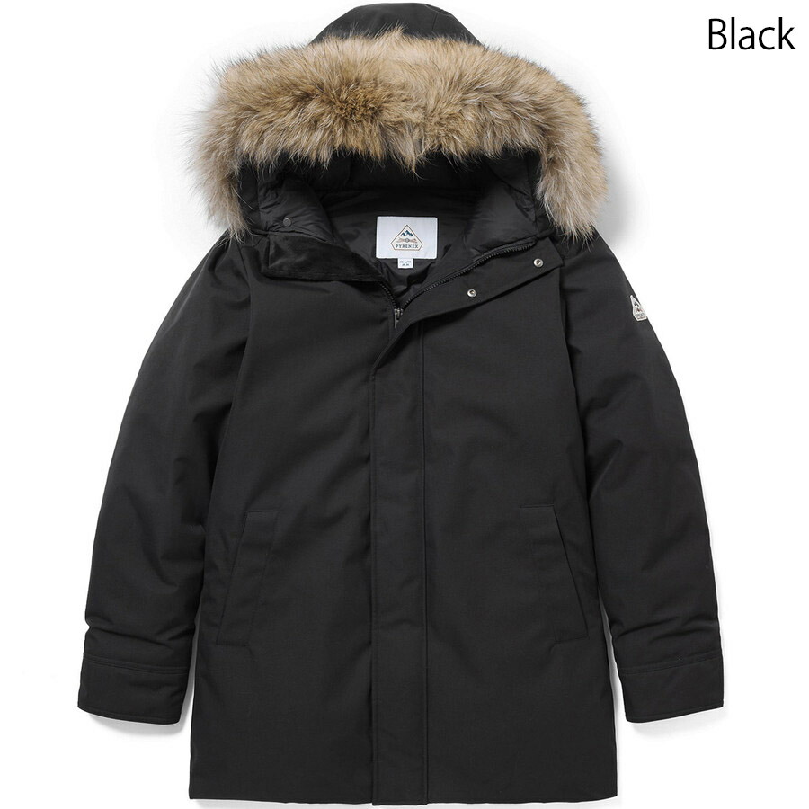 ピレネックス ANNECY FUR ダウンジャケット 黒 S HMO050 | labiela.com