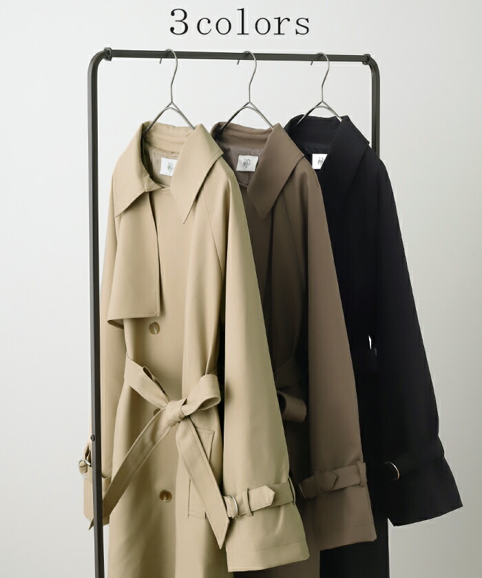コート トレンチ きちんと感 レディース トレンチコート アウター