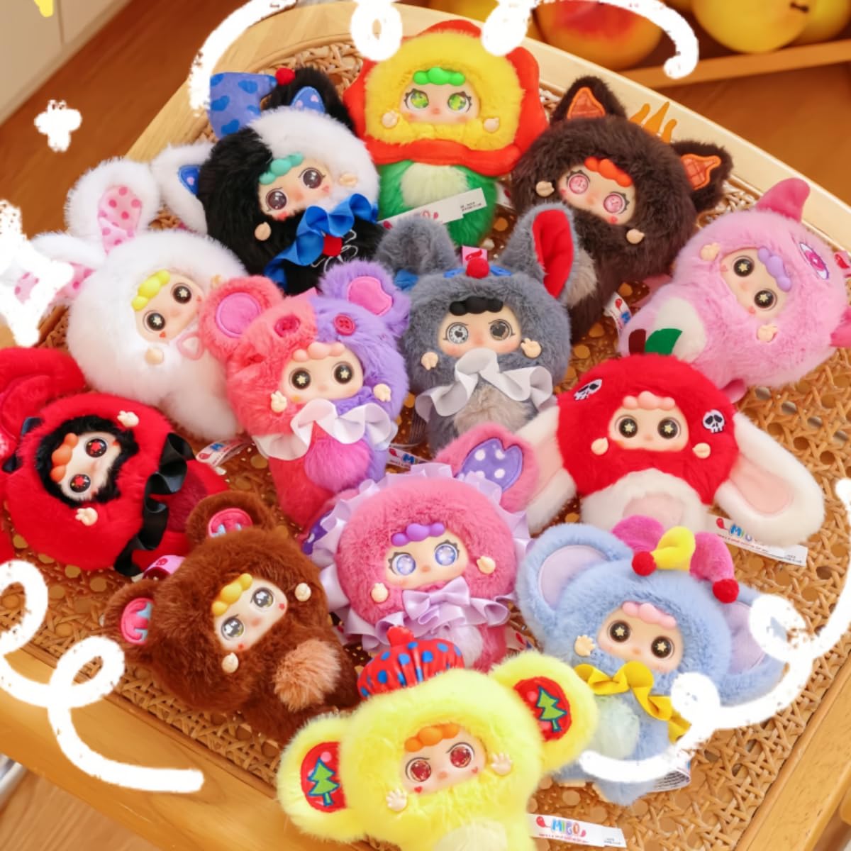 楽天市場】【BABY THREE】ぬいぐるみ ファスナー付きバッグ ブラインド