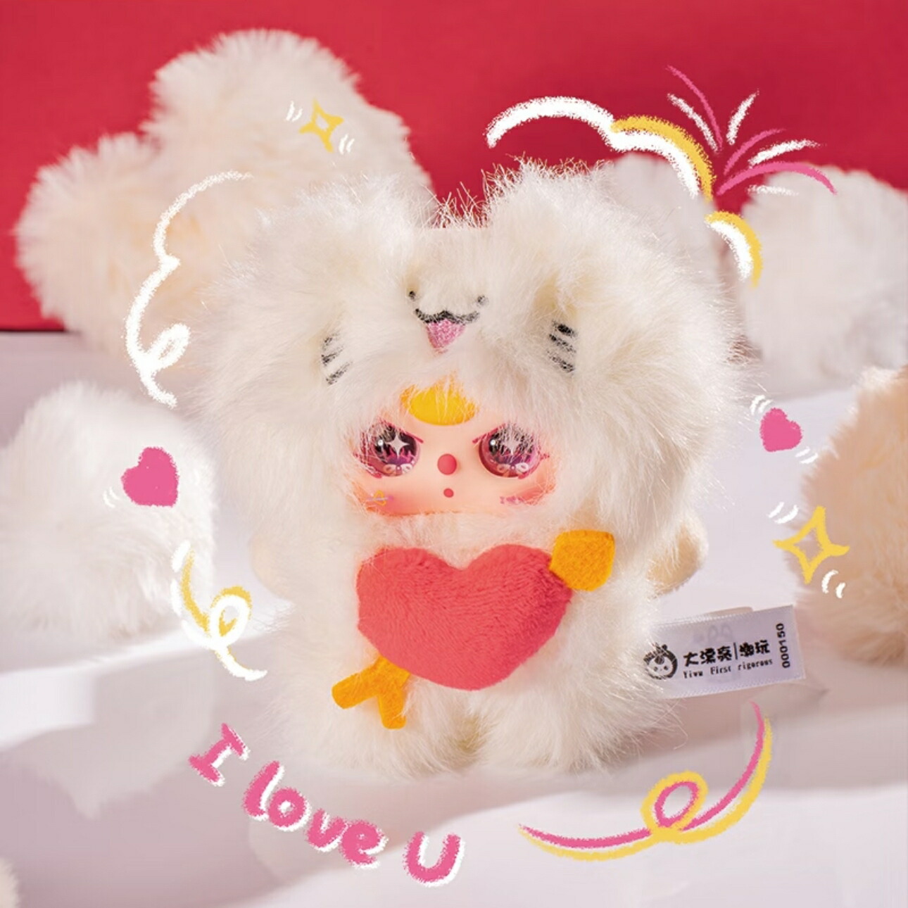 リラぬいぐるみ 正規版リラlilla 600% ぬいぐるみブラインドボックス潮游び置物