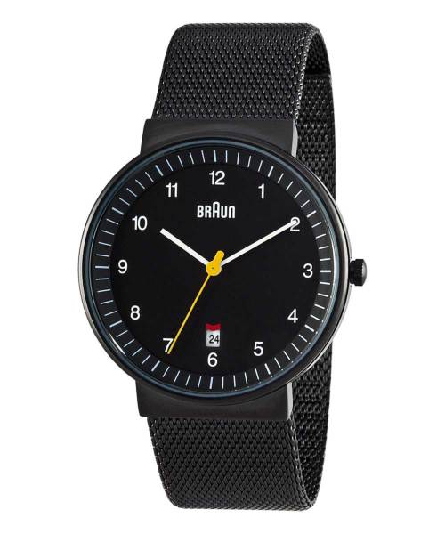 正規品 BRAUN ブラウン 腕時計 メンズ Classic 40mm クラシック ブラック メッシュベルト BN0032BKBKMHG｜HIBASIC 28,512円