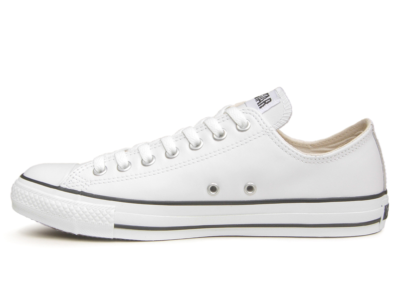 hi-fine: Converse leather all-stars CONVERSE ALL STAR LEATHER OX WHITE ...